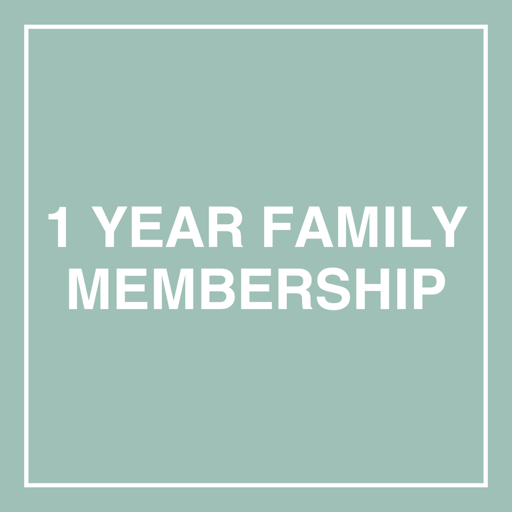 1 Year Family Membership