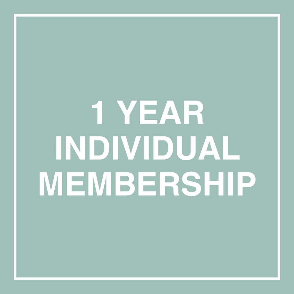 1 Year Individual Membership