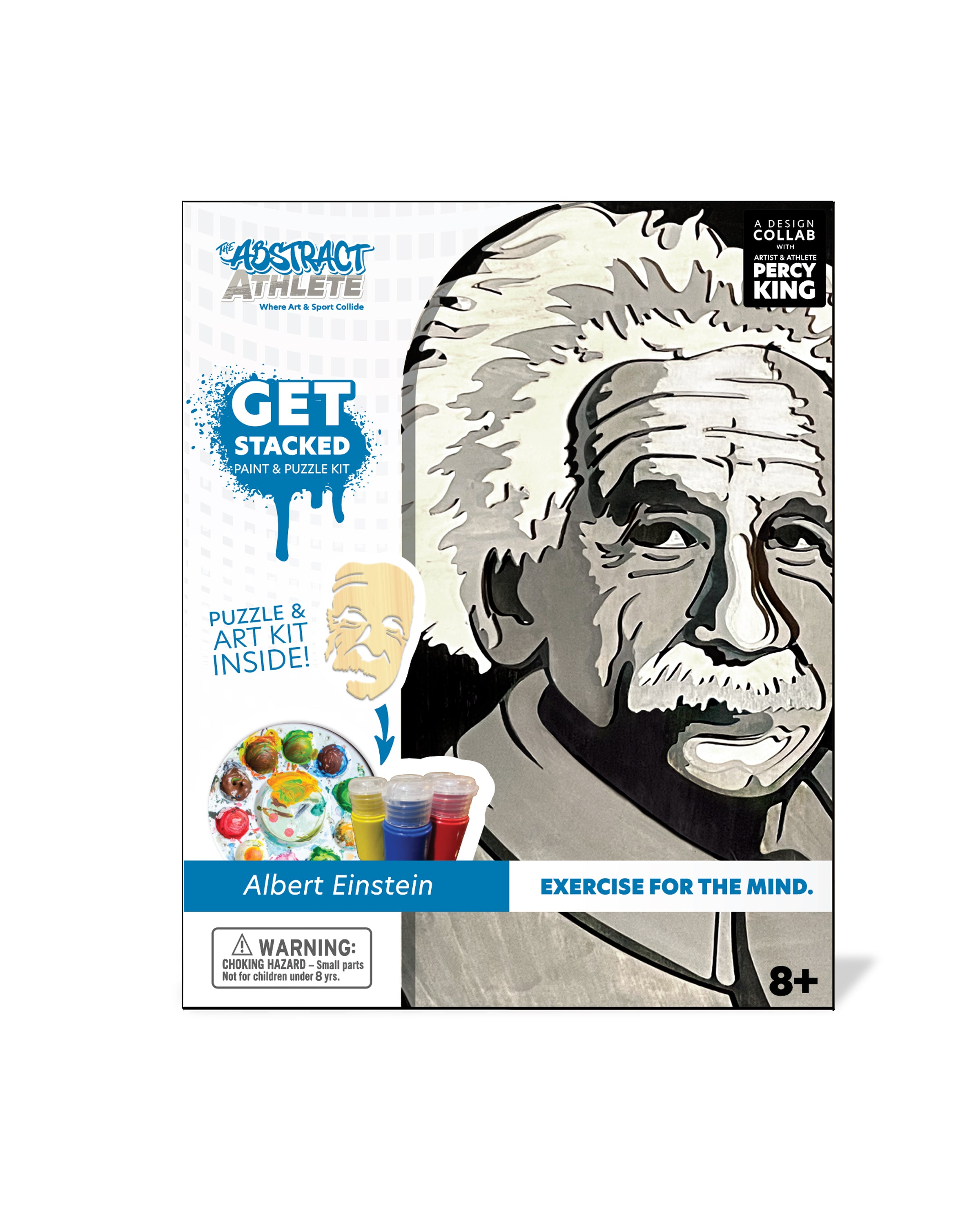 Einstein - Get Stacked Paint & Puzzle Kit – Okanagan Science Centre