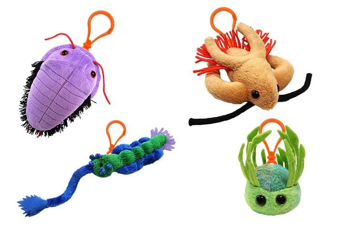 Giant Microbes - Dino Creatures 4-Pack