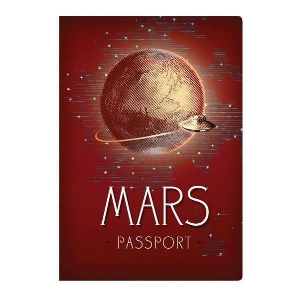 Mars Passport Notebook