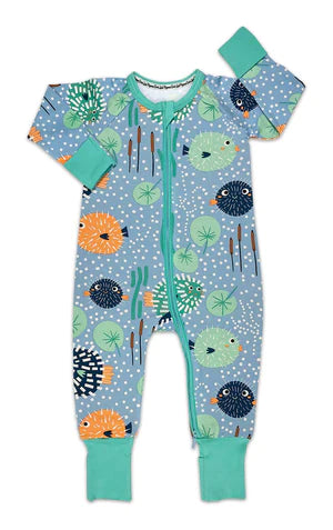 Pufferfish Baby Pajamas