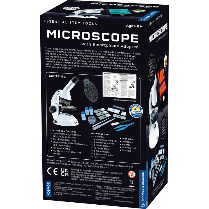 
                  
                    Microscope with Smartphone Adapter
                  
                