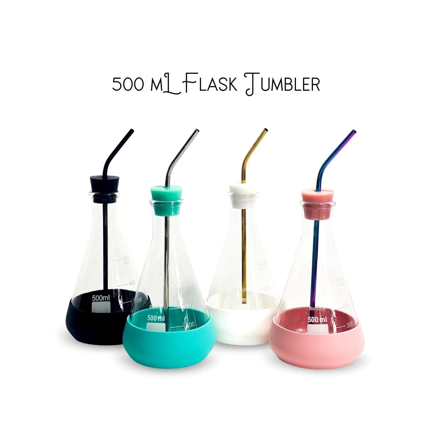 Chemistry Drink Tumbler & Reusable Straw Set