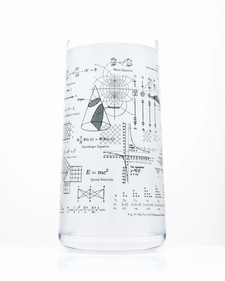Equations That Changed the World - Drinking Glass