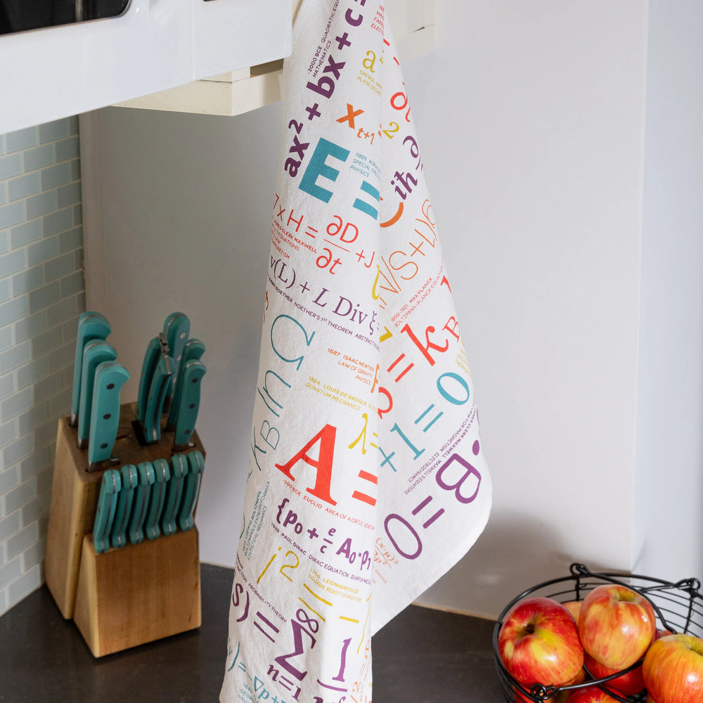 
                  
                    Tea Towel - Equations
                  
                