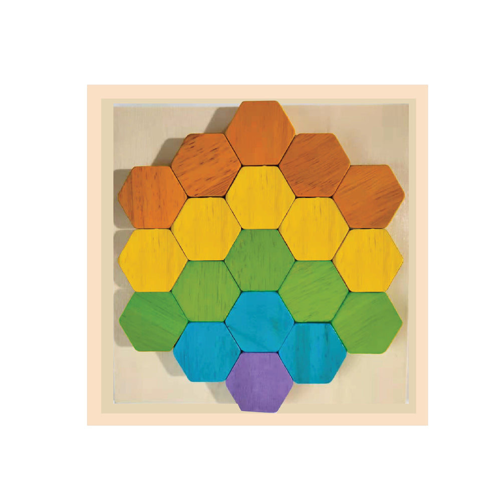 Hexagon Match Puzzle
