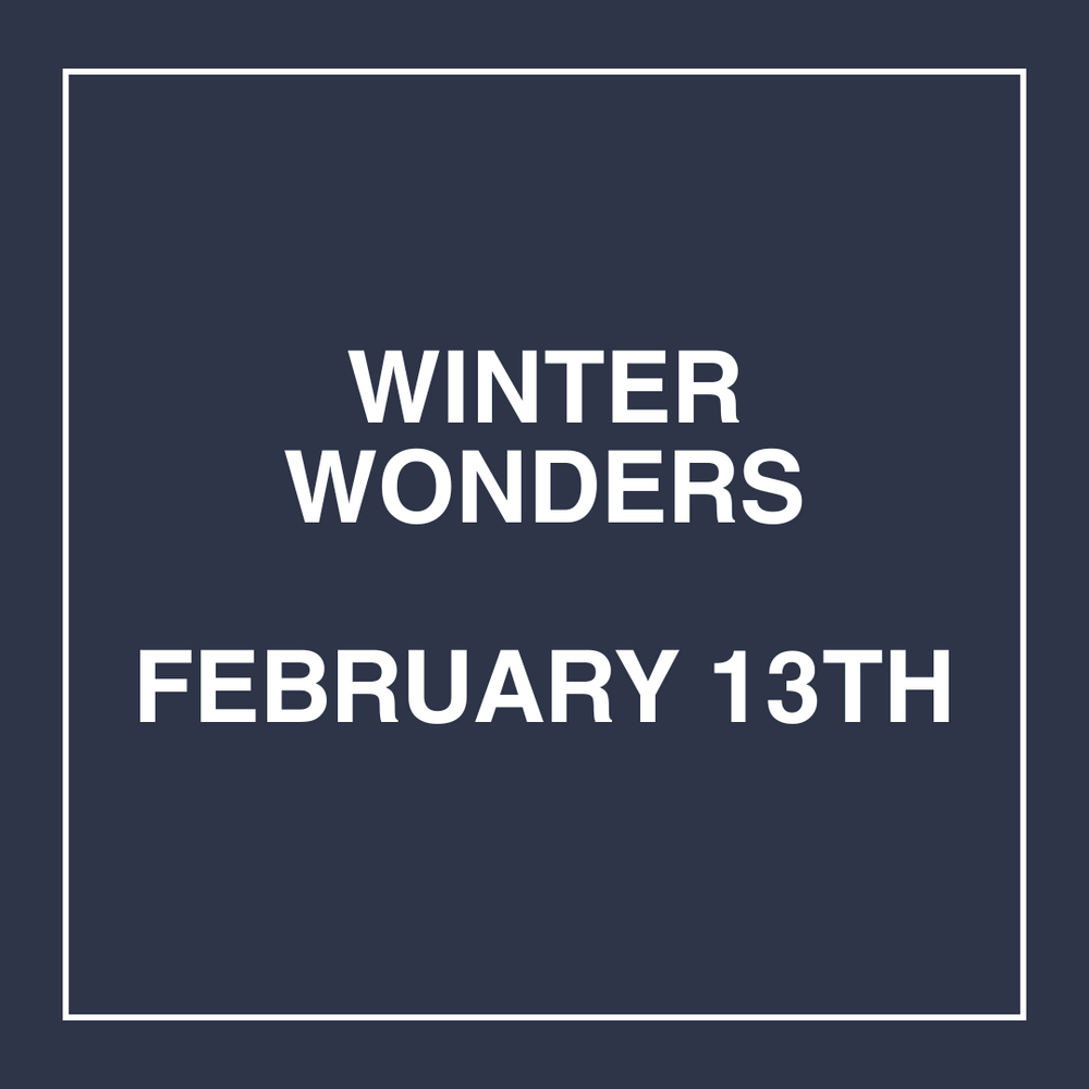 Winter Wonders - February 13th