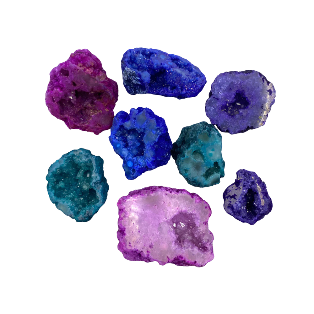 Rainbow Quartz Geode