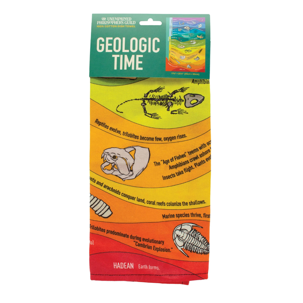 Tea Towel - Geologic Time