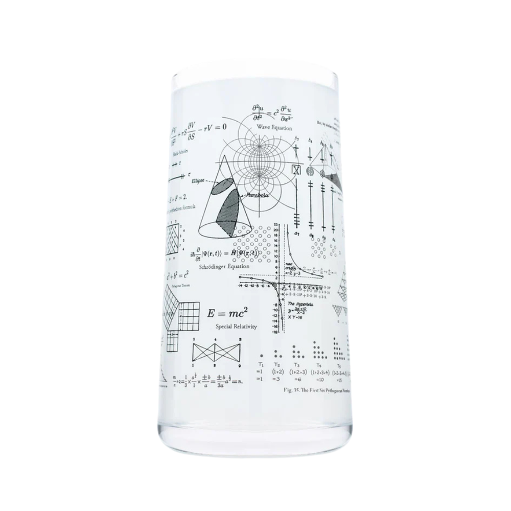 Equations That Changed the World - Drinking Glass