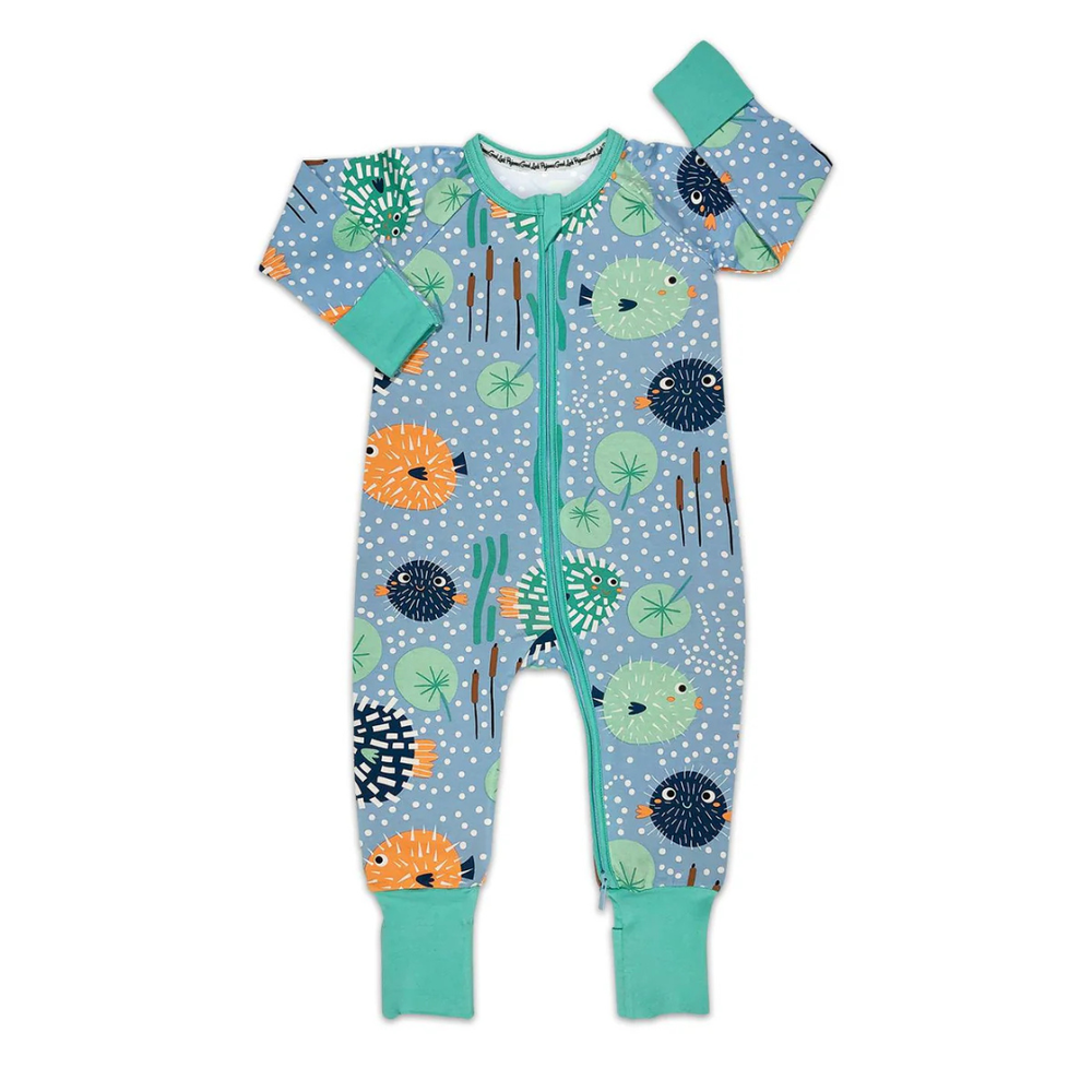 Pufferfish Baby Pajamas