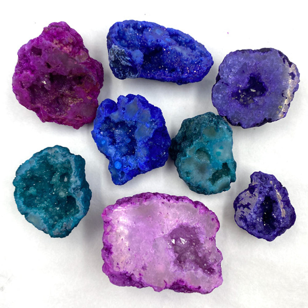 Rainbow Quartz Geode