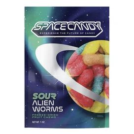 Space Candy - Freeze Dried Sour Alien Worms