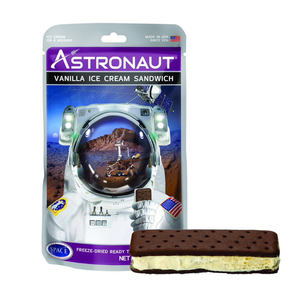 Astronaut Vanilla Ice Cream Sandwiches